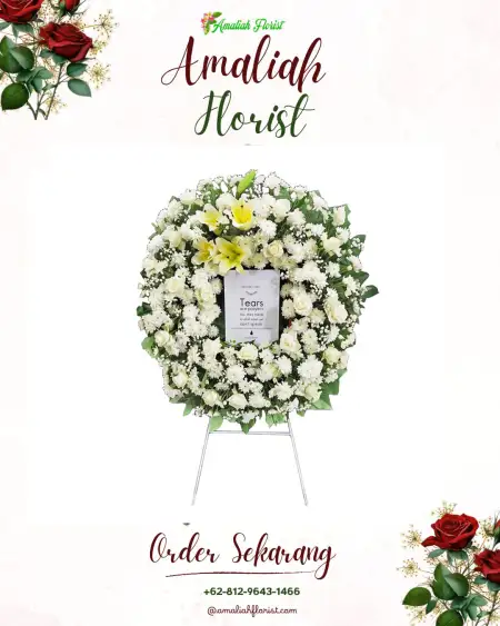 Krans Bunga Duka Pringsewu Selatan